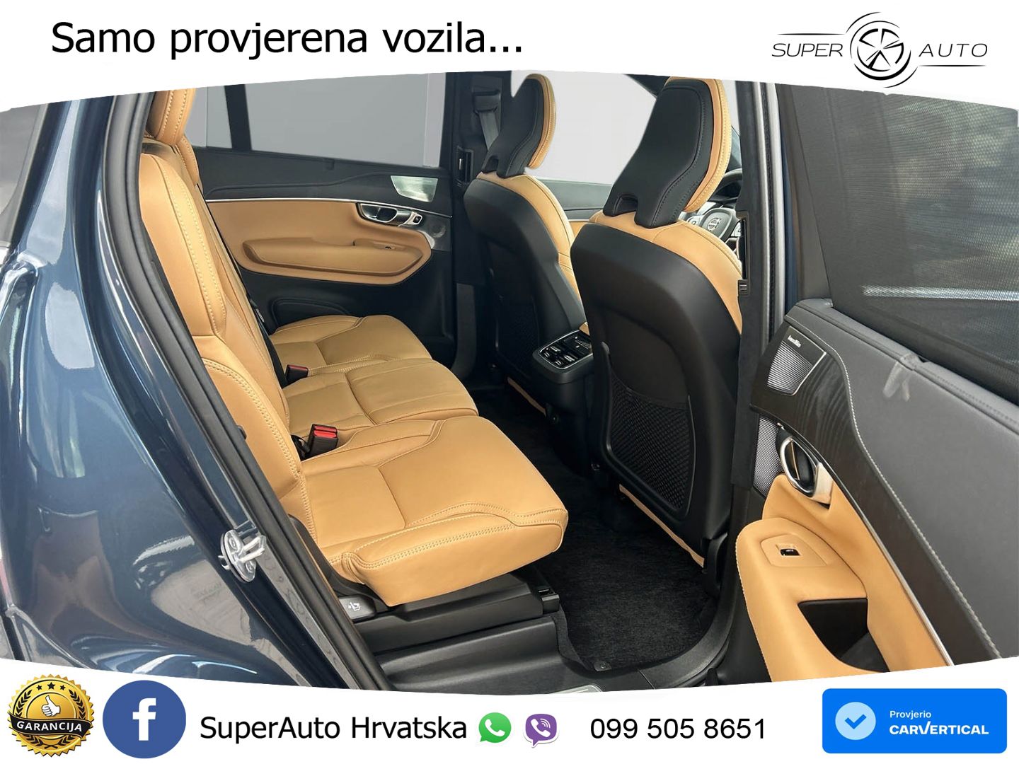 Volvo XC90 2.0 B5 Diesel AWD Automatic ZRAČNI+ACC+GR SJED+360+PANO