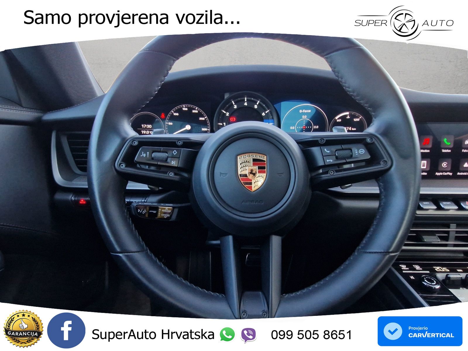 Porsche 911 Carrera S 3.0 (450 KS) PDK LED+GR SJED+ACC