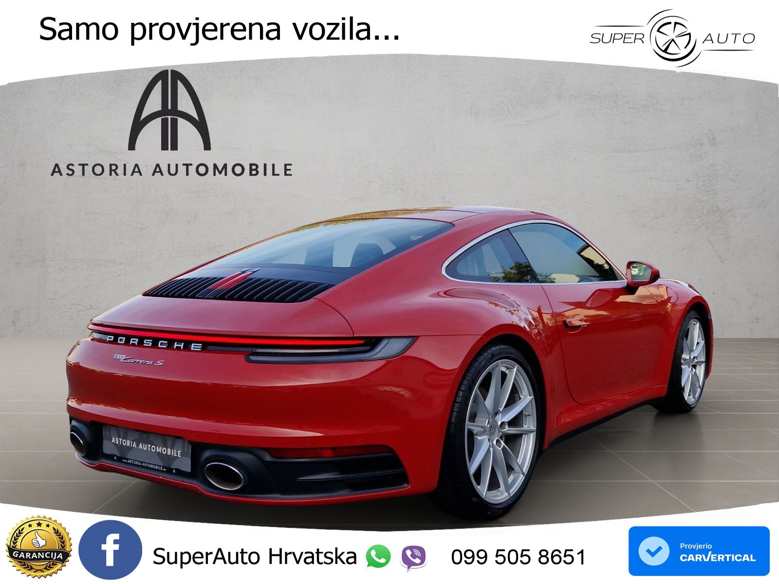 Porsche 911 Carrera S 3.0 (450 KS) PDK LED+GR SJED+ACC