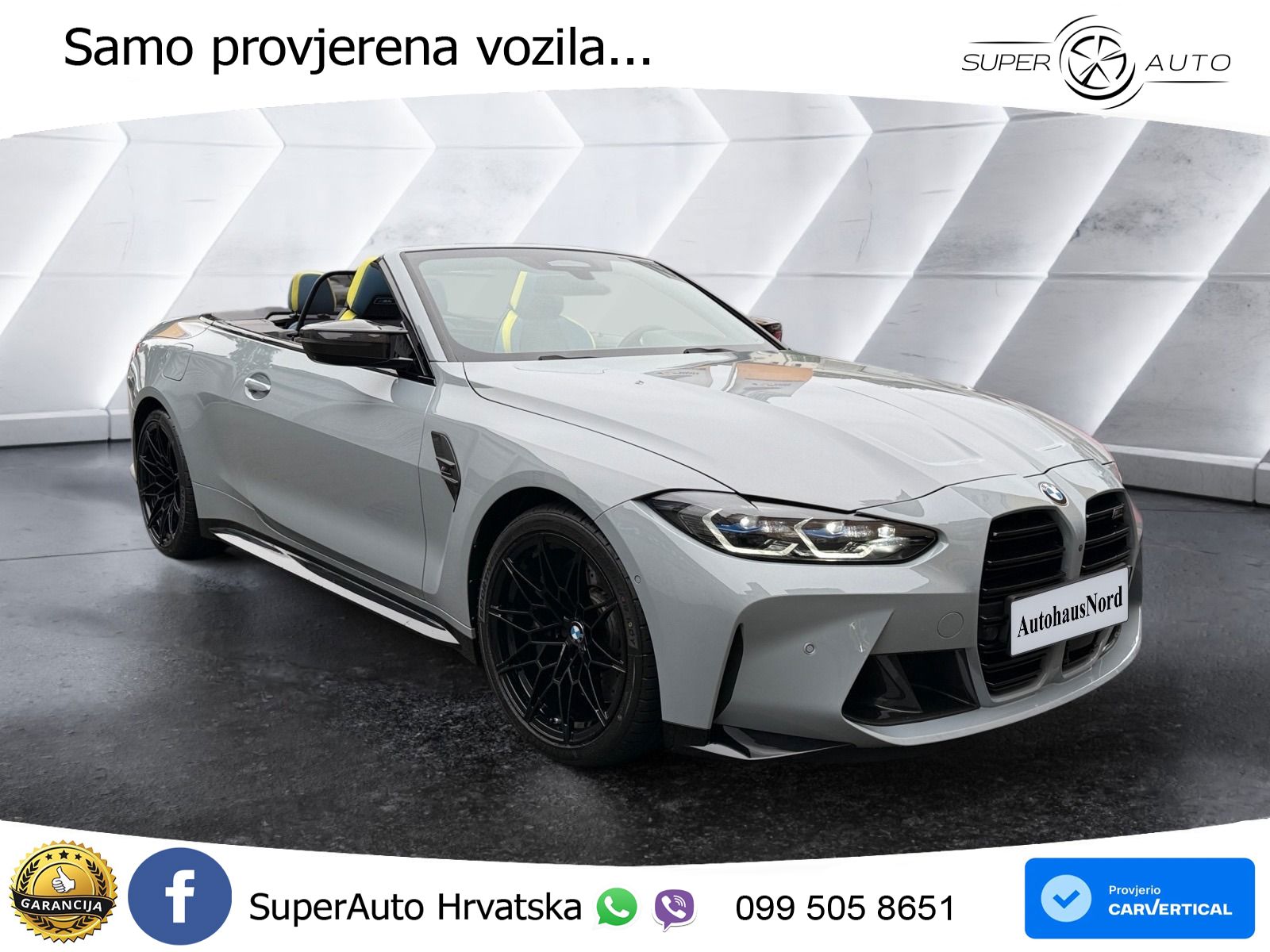 BMW M4 Convertible Competition 3.0 (510 KS) xDrive Steptronic LED+GR SJED+ACC