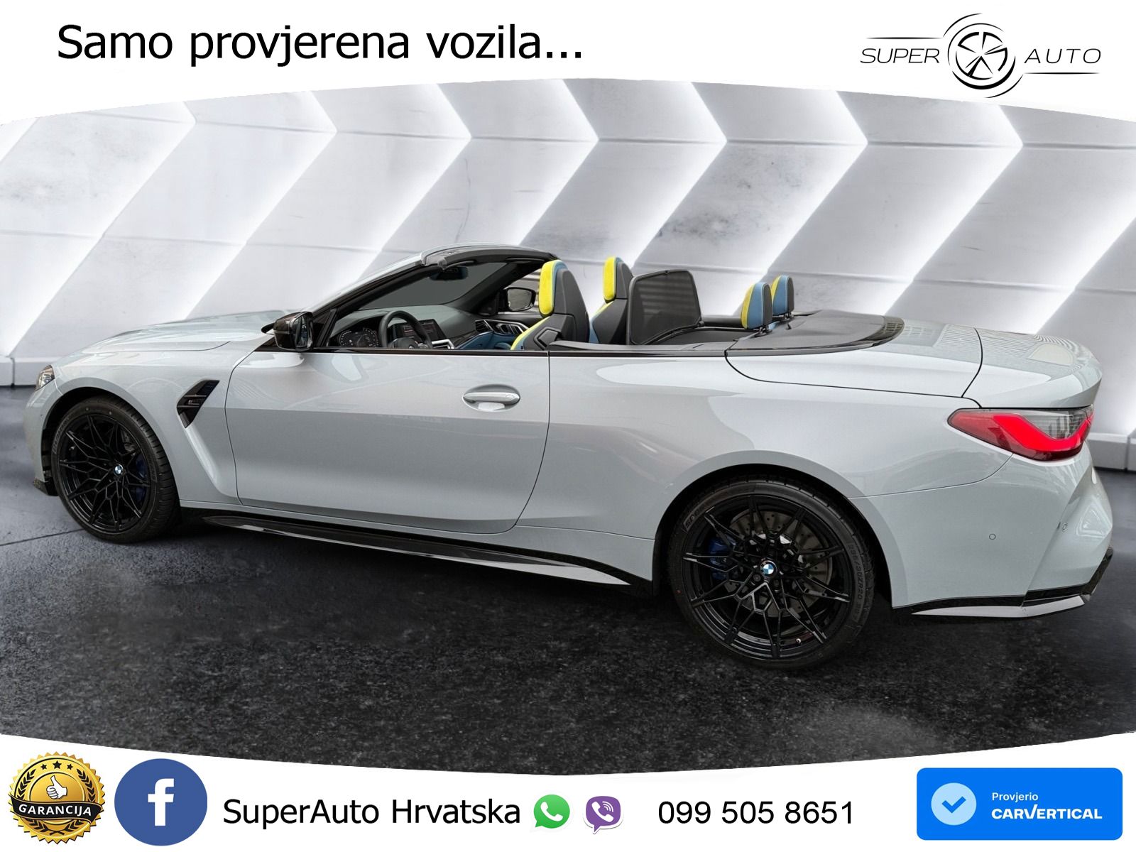BMW M4 Convertible Competition 3.0 (510 KS) xDrive Steptronic LED+GR SJED+ACC