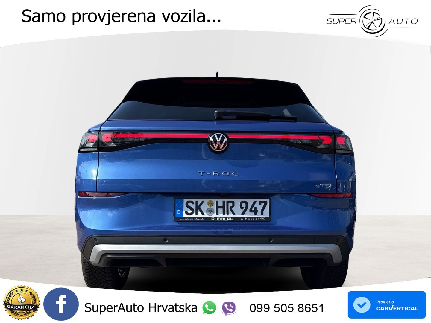 Volkswagen T-Roc 1.5 eTSI (116 KS)  DSG LED+GR SJED+ACC
