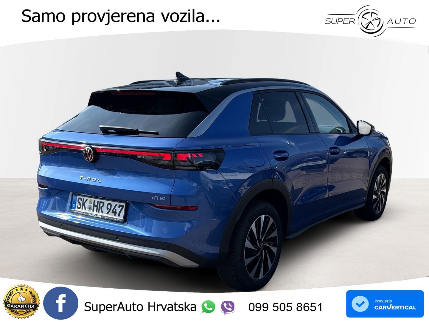 Volkswagen T-Roc 1.5 eTSI (116 KS)  DSG LED+GR SJED+ACC