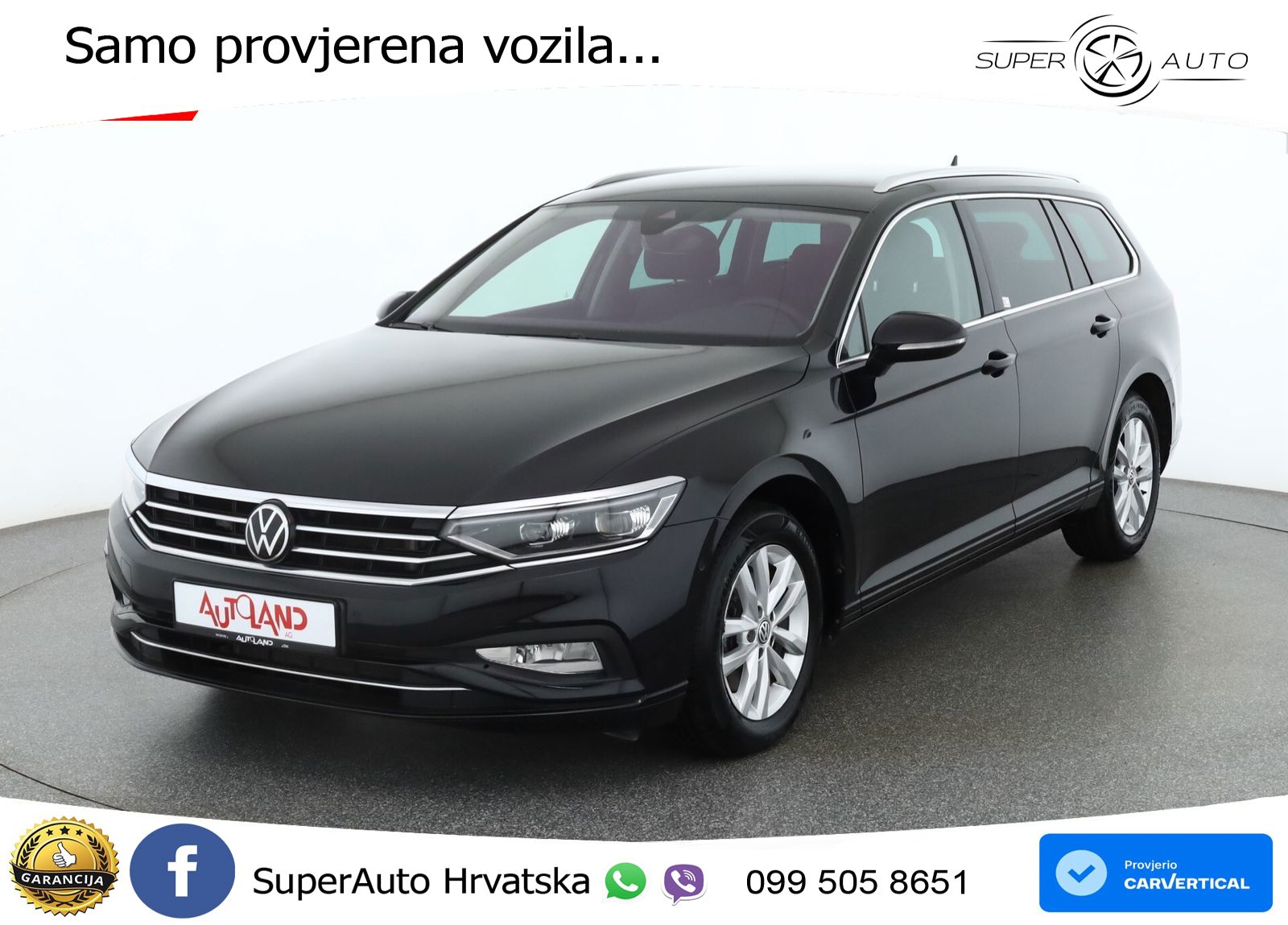 Volkswagen Passat Variant 1.5 TSI (150 KS) DSG ACT LED+GR SJED+ACC