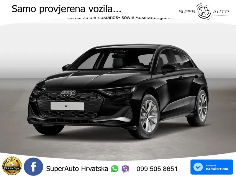 Audi A3 35 TFSI (150 KS) S tronic advanced LED+GR SJED+ACC