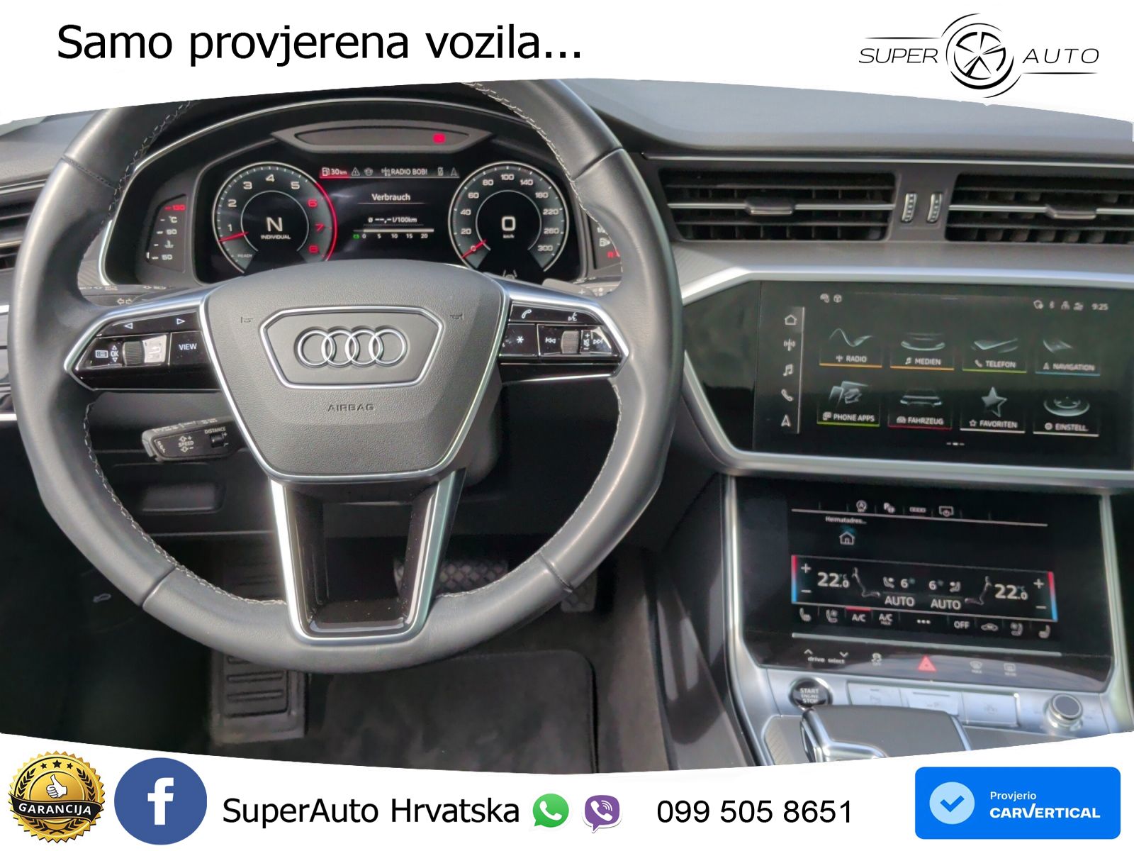 Audi A6 55 TFSI V6 (340 KS) quattro ultra S tronic LED+GR SJED+ACC
