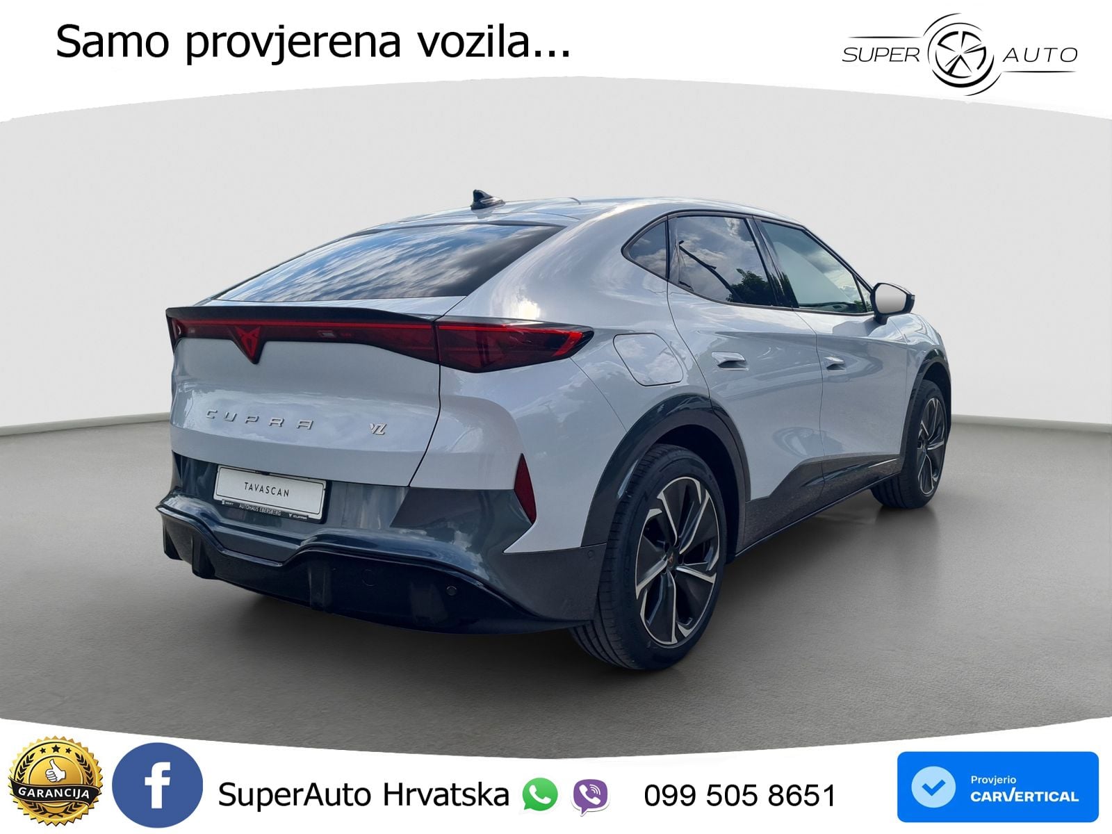 Cupra Tavascan 82 kWh (340 KS)  4WD VZ LED+GR SJED+ACC