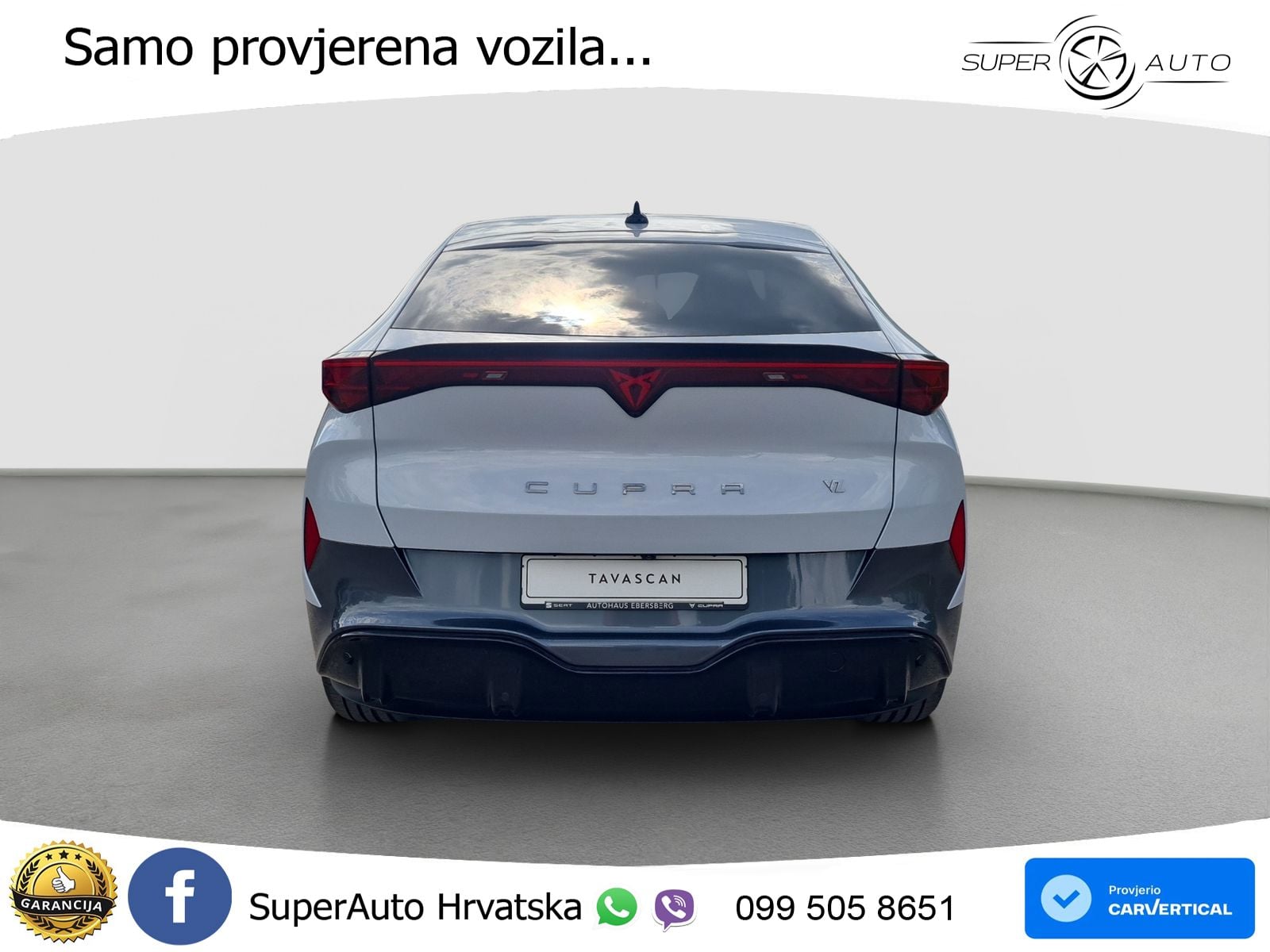 Cupra Tavascan 82 kWh (340 KS)  4WD VZ LED+GR SJED+ACC