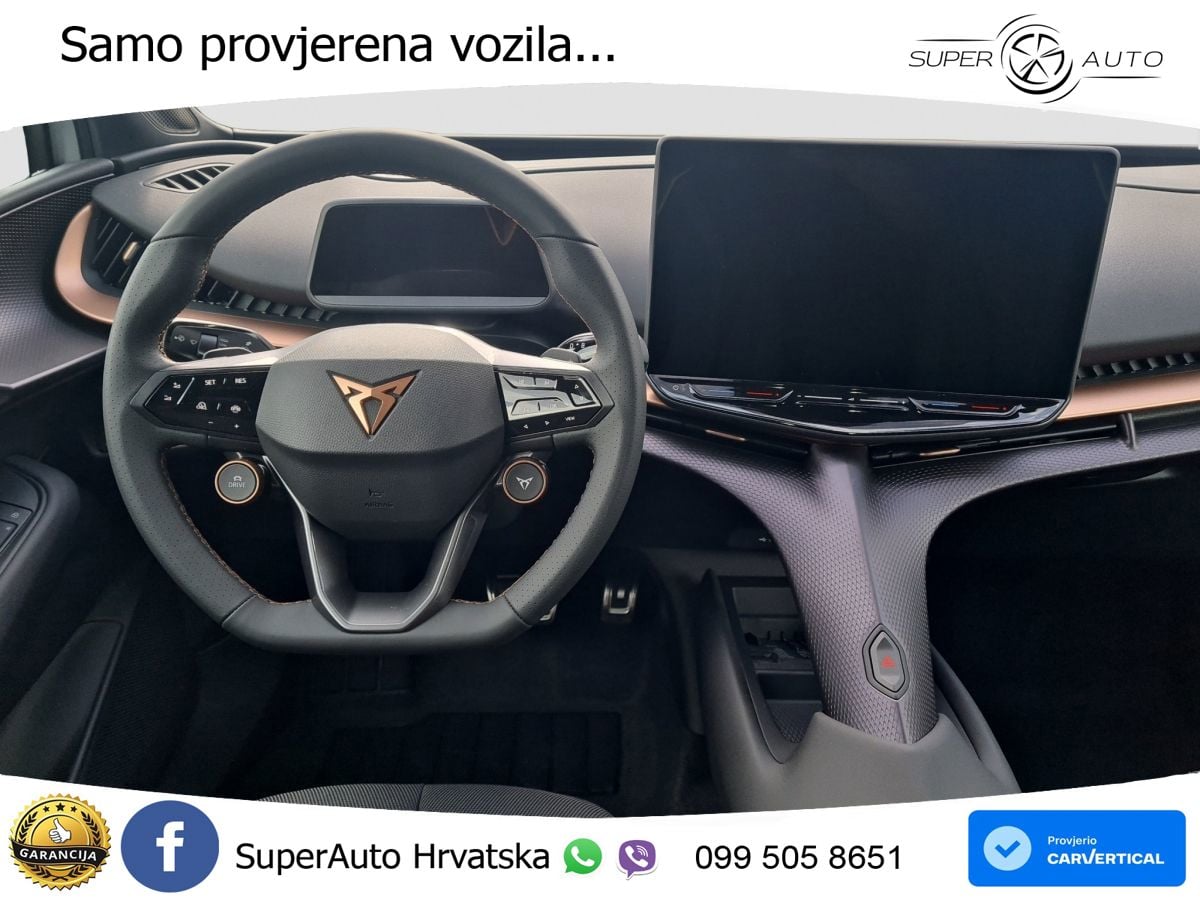 Cupra Tavascan 82 kWh (340 KS)  4WD VZ LED+GR SJED+ACC