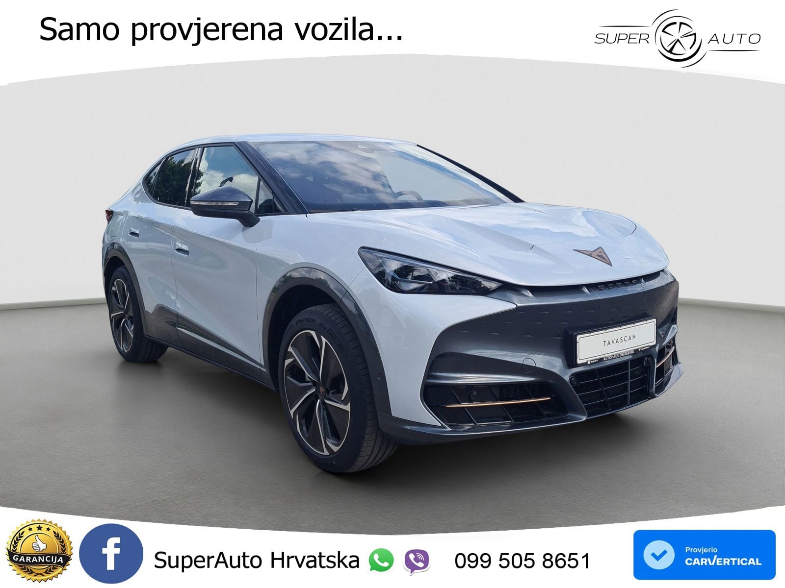 Cupra Tavascan 82 kWh (340 KS)  4WD VZ LED+GR SJED+ACC