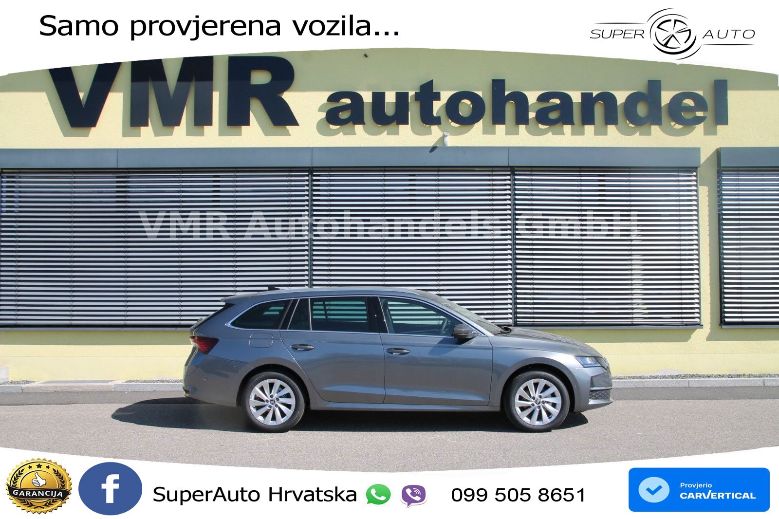 Škoda Octavia Combi 2.0 TDI (150 KS) DSG LED+GR SJED+ACC