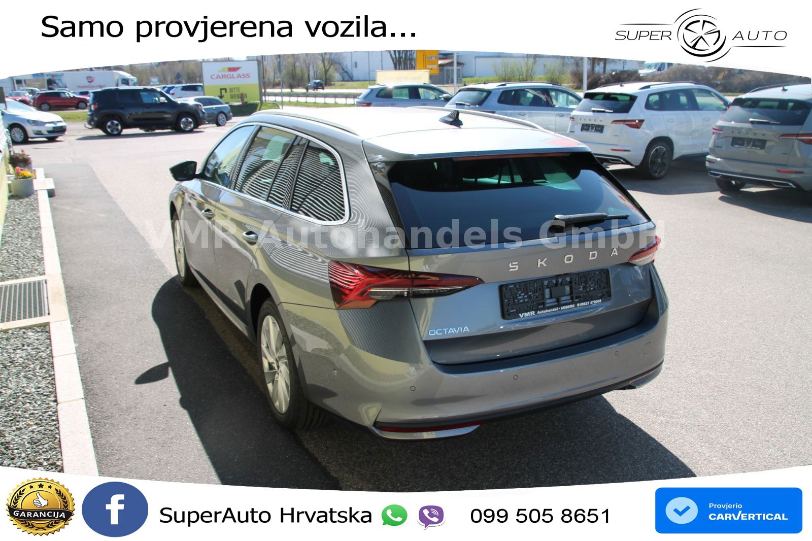 Škoda Octavia Combi 2.0 TDI (150 KS) DSG LED+GR SJED+ACC