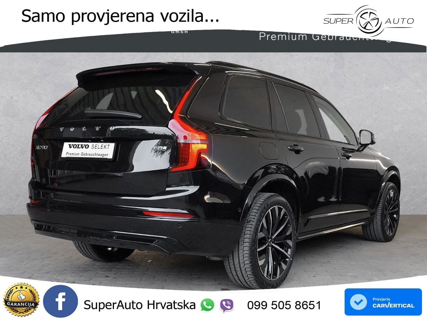 Volvo XC90 2.0 T8 AWD Automatic ACC+HEAD+4xGR SJED+360+PANO