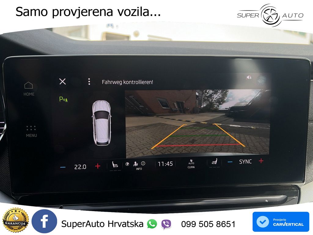 Škoda Octavia Combi 1.5 TSI (150 KS) DSG LED+GR SJED+ACC