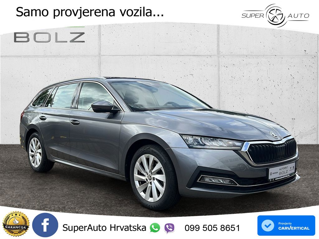 Škoda Octavia Combi 1.5 TSI (150 KS) DSG LED+GR SJED+ACC