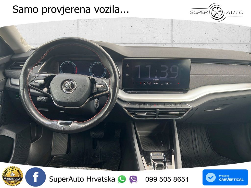Škoda Octavia Combi 1.5 TSI (150 KS) DSG LED+GR SJED+ACC