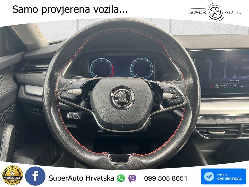 Škoda Octavia Combi 1.5 TSI (150 KS) DSG LED+GR SJED+ACC