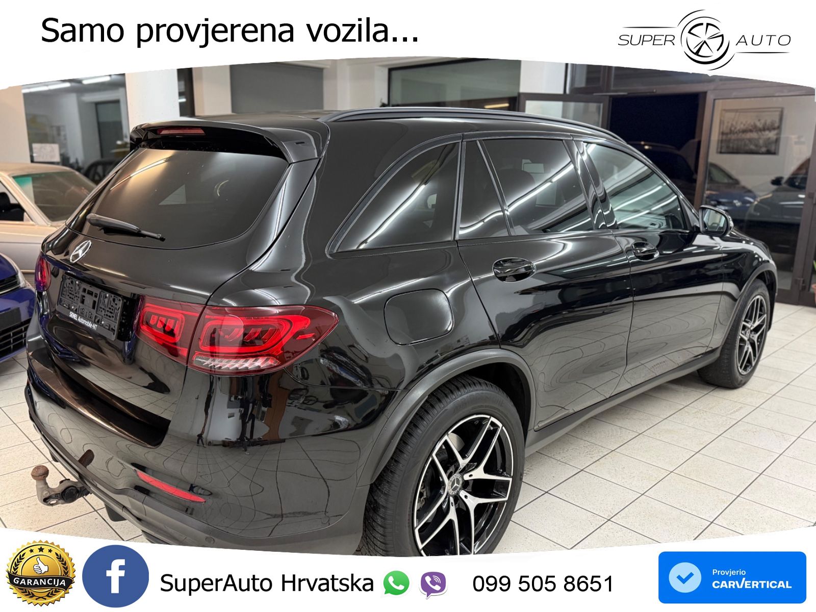 Mercedes GLC 300d (245 KS) 4MATIC G-TRONIC AMG LED+GR SJED+ACC