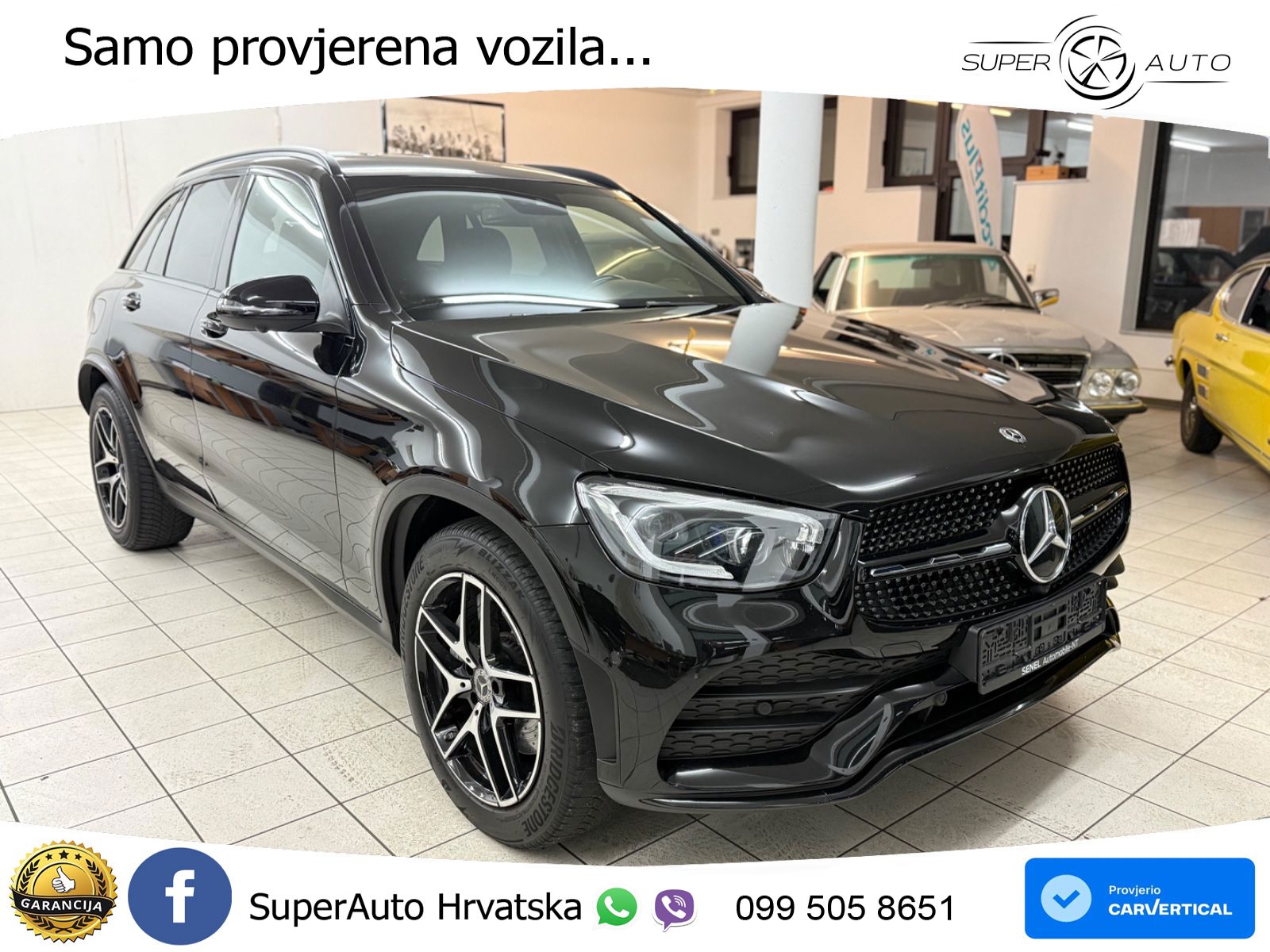Mercedes GLC 300d (245 KS) 4MATIC G-TRONIC AMG LED+GR SJED+ACC