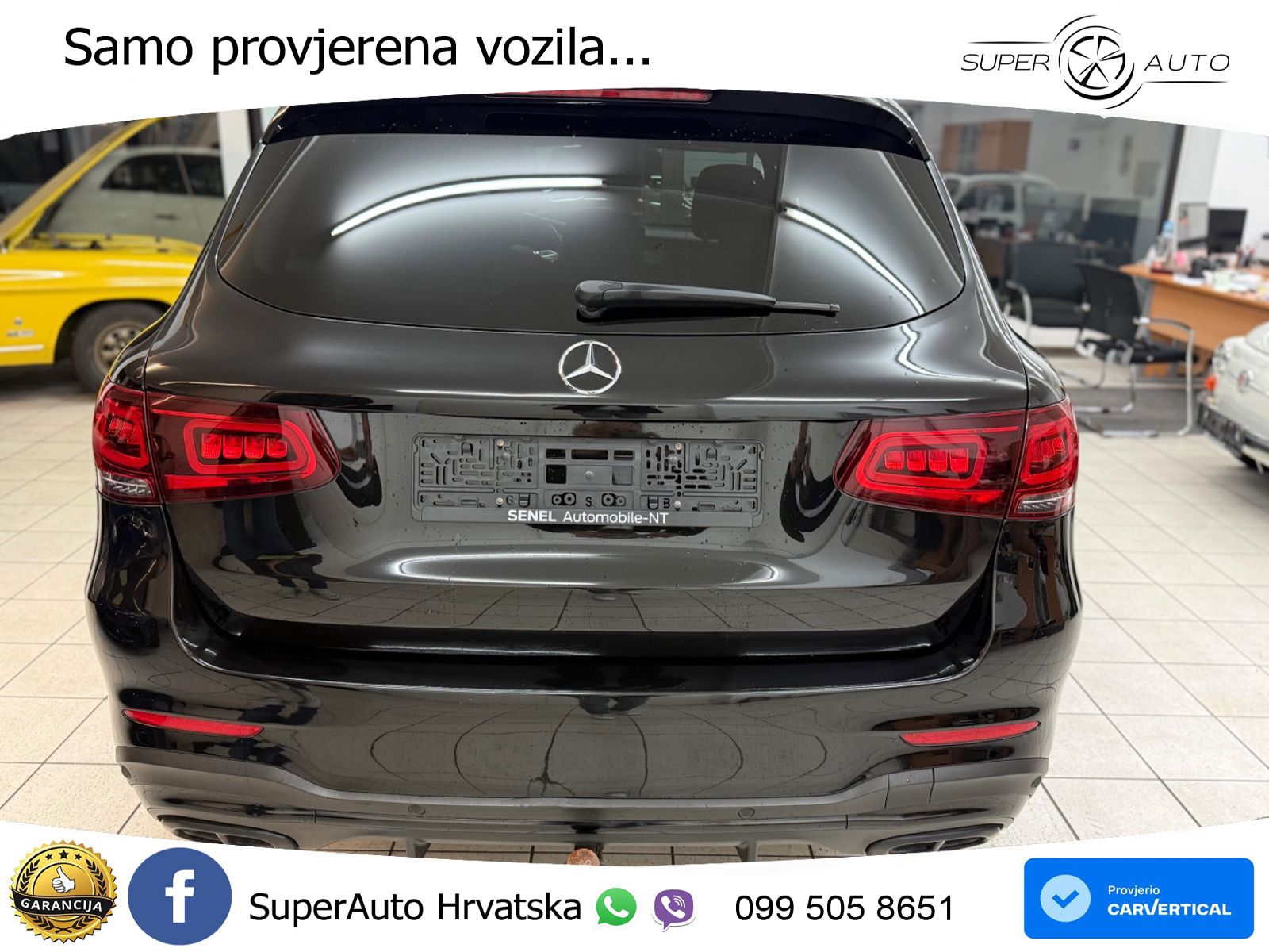 Mercedes GLC 300d (245 KS) 4MATIC G-TRONIC AMG LED+GR SJED+ACC