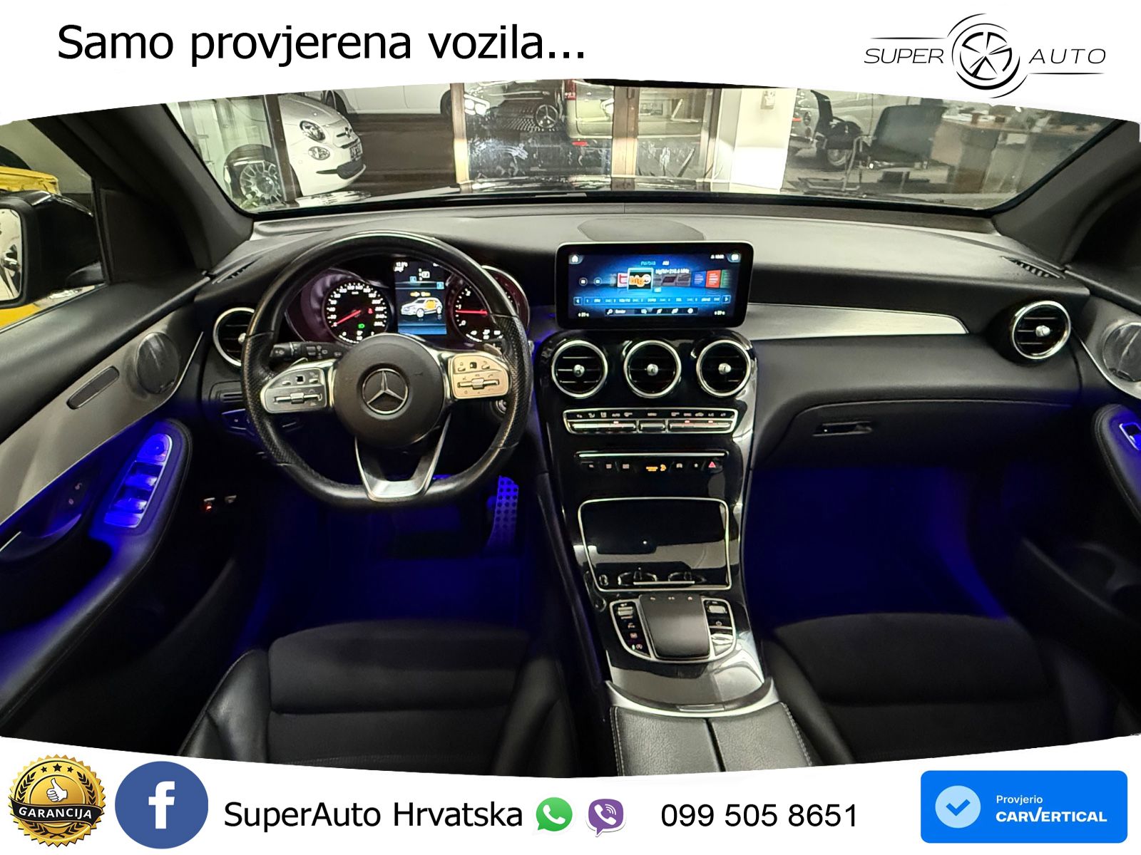 Mercedes GLC 300d (245 KS) 4MATIC G-TRONIC AMG LED+GR SJED+ACC