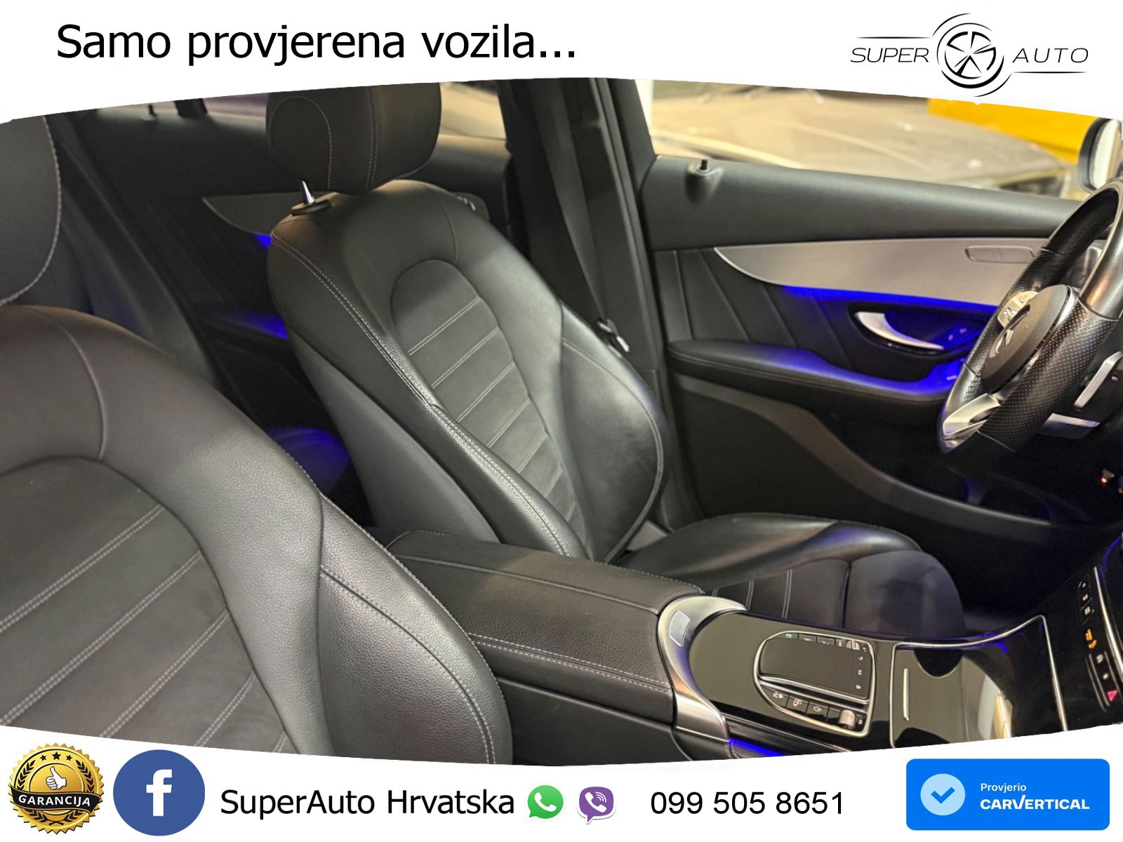 Mercedes GLC 300d (245 KS) 4MATIC G-TRONIC AMG LED+GR SJED+ACC