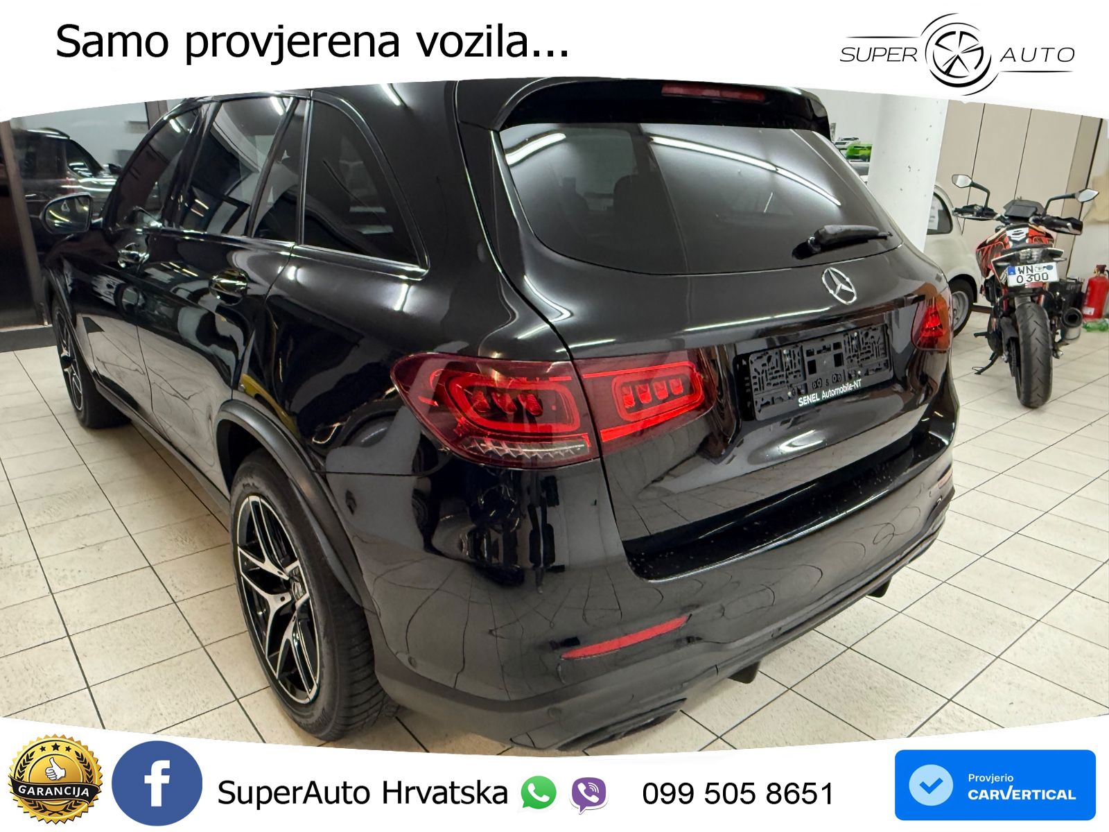 Mercedes GLC 300d (245 KS) 4MATIC G-TRONIC AMG LED+GR SJED+ACC