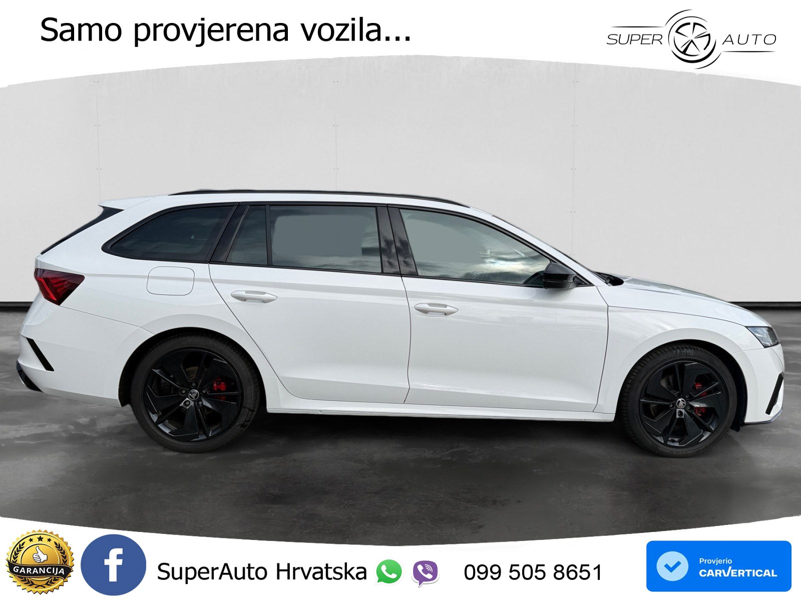 Škoda Octavia Combi RS 2.0 TDI (200 KS) DSG LED+GR SJED+ACC
