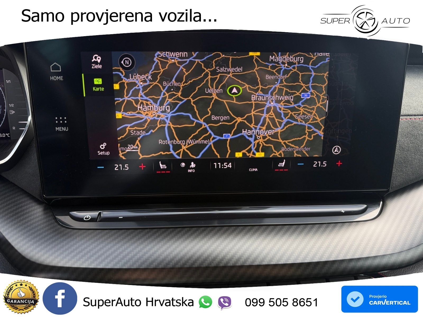 Škoda Octavia Combi RS 2.0 TDI (200 KS) DSG LED+GR SJED+ACC