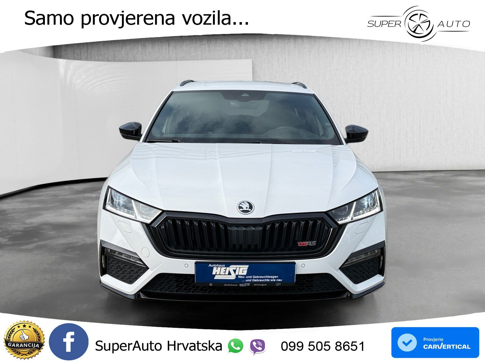 Škoda Octavia Combi RS 2.0 TDI (200 KS) DSG LED+GR SJED+ACC