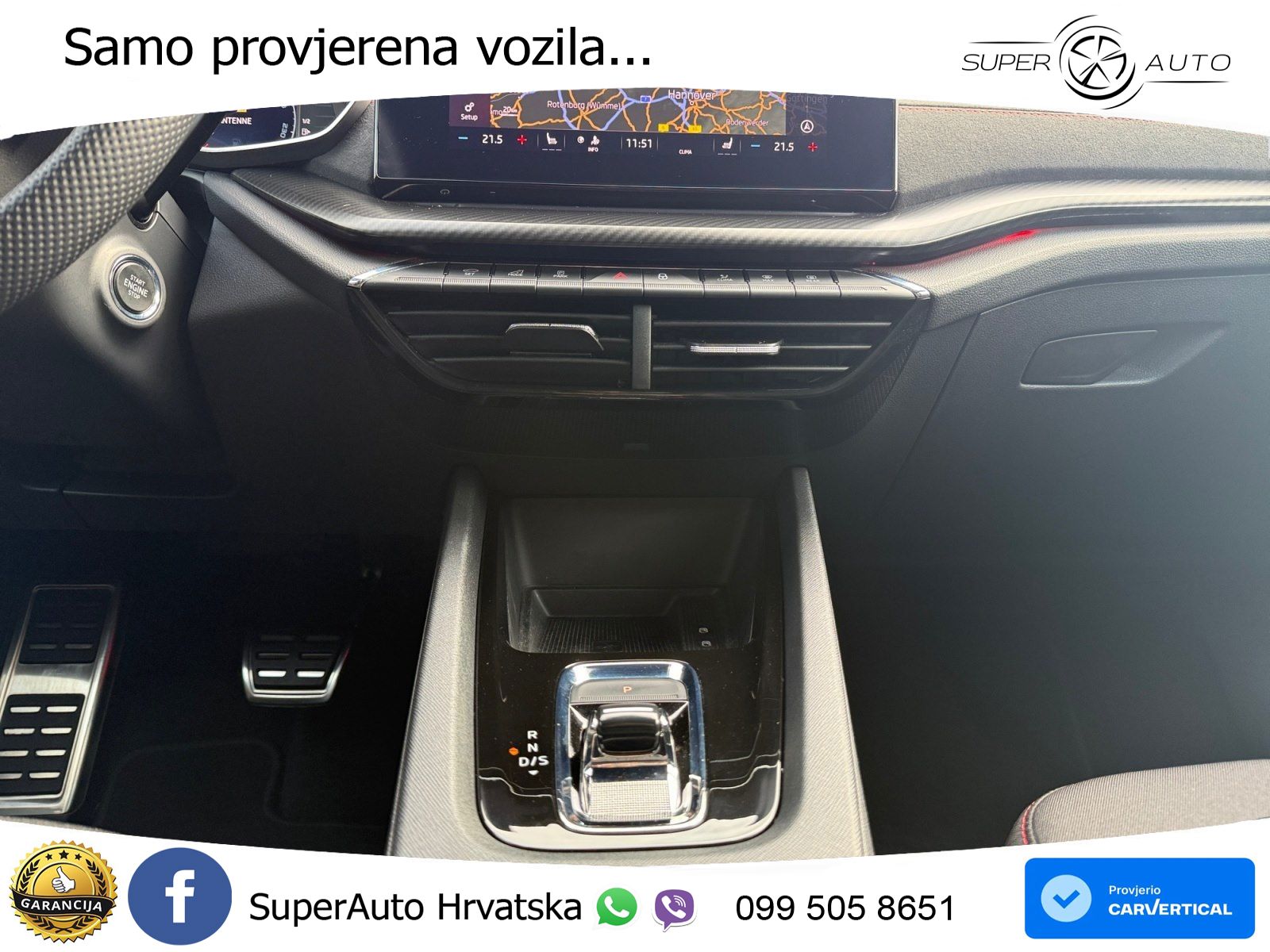 Škoda Octavia Combi RS 2.0 TDI (200 KS) DSG LED+GR SJED+ACC