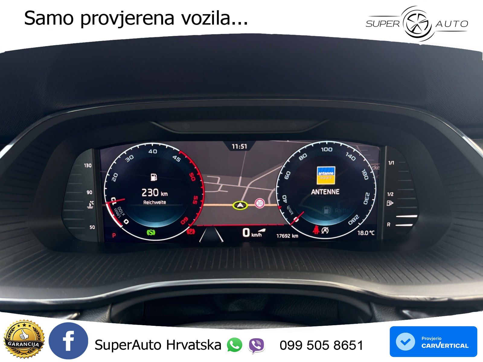 Škoda Octavia Combi RS 2.0 TDI (200 KS) DSG LED+GR SJED+ACC