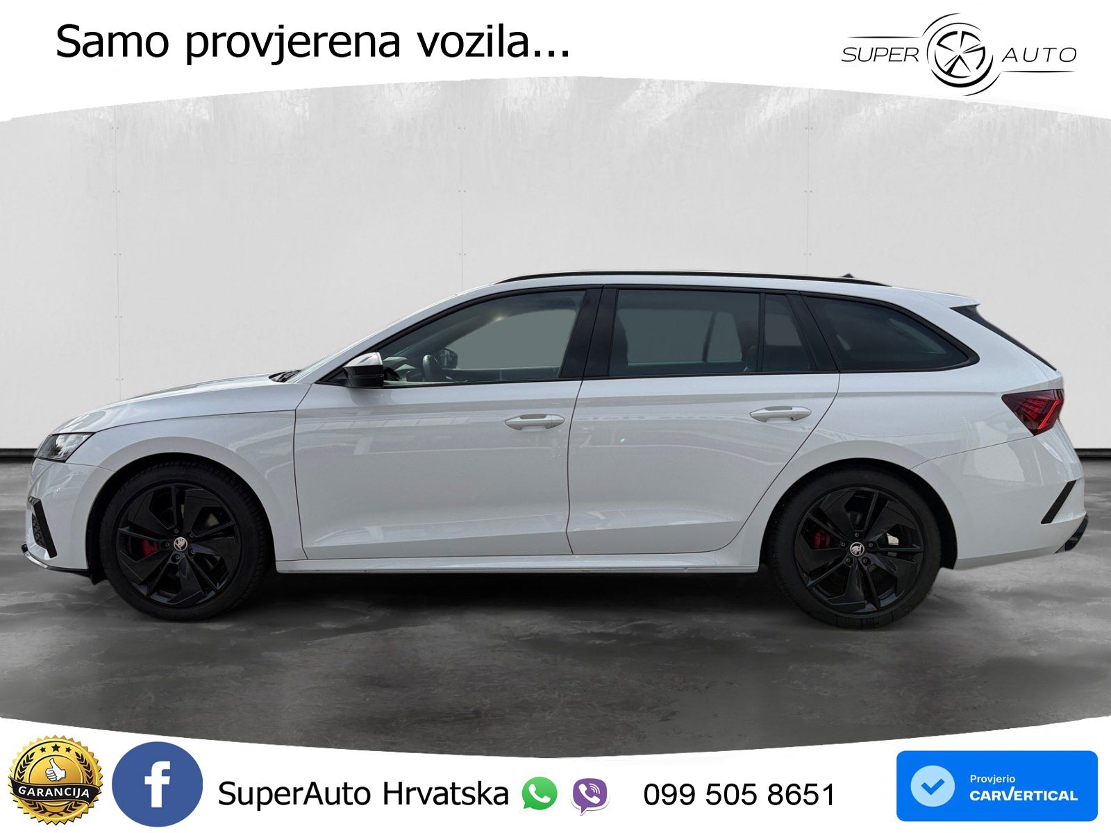 Škoda Octavia Combi RS 2.0 TDI (200 KS) DSG LED+GR SJED+ACC