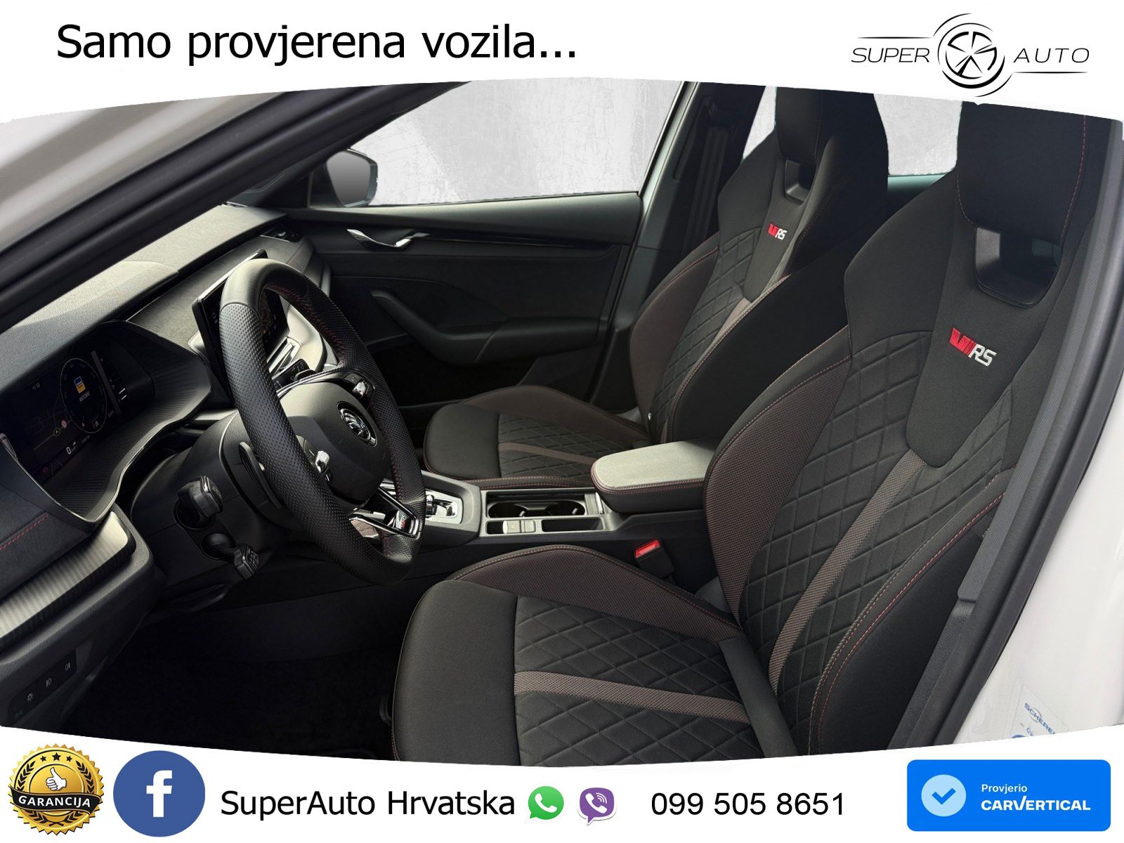 Škoda Octavia Combi RS 2.0 TDI (200 KS) DSG LED+GR SJED+ACC
