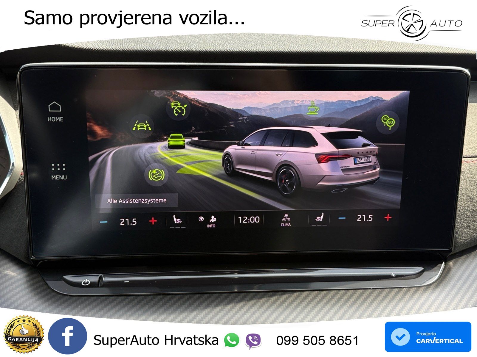 Škoda Octavia Combi RS 2.0 TDI (200 KS) DSG LED+GR SJED+ACC
