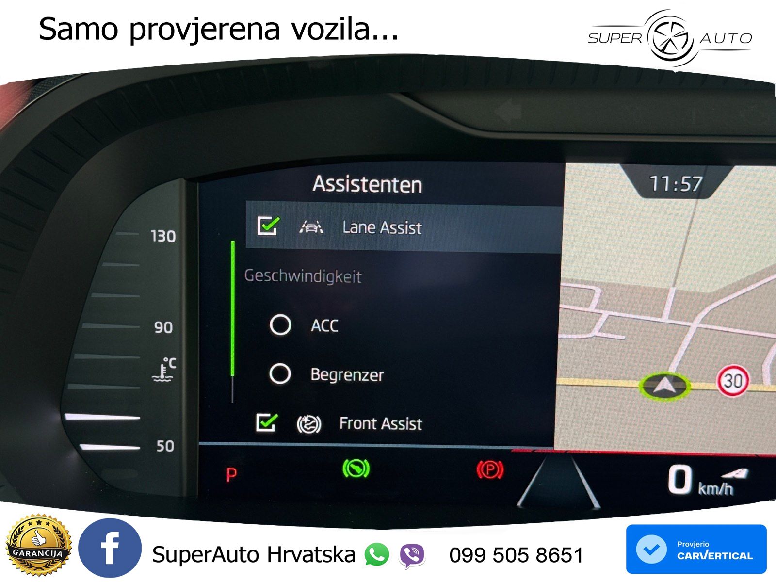 Škoda Octavia Combi RS 2.0 TDI (200 KS) DSG LED+GR SJED+ACC