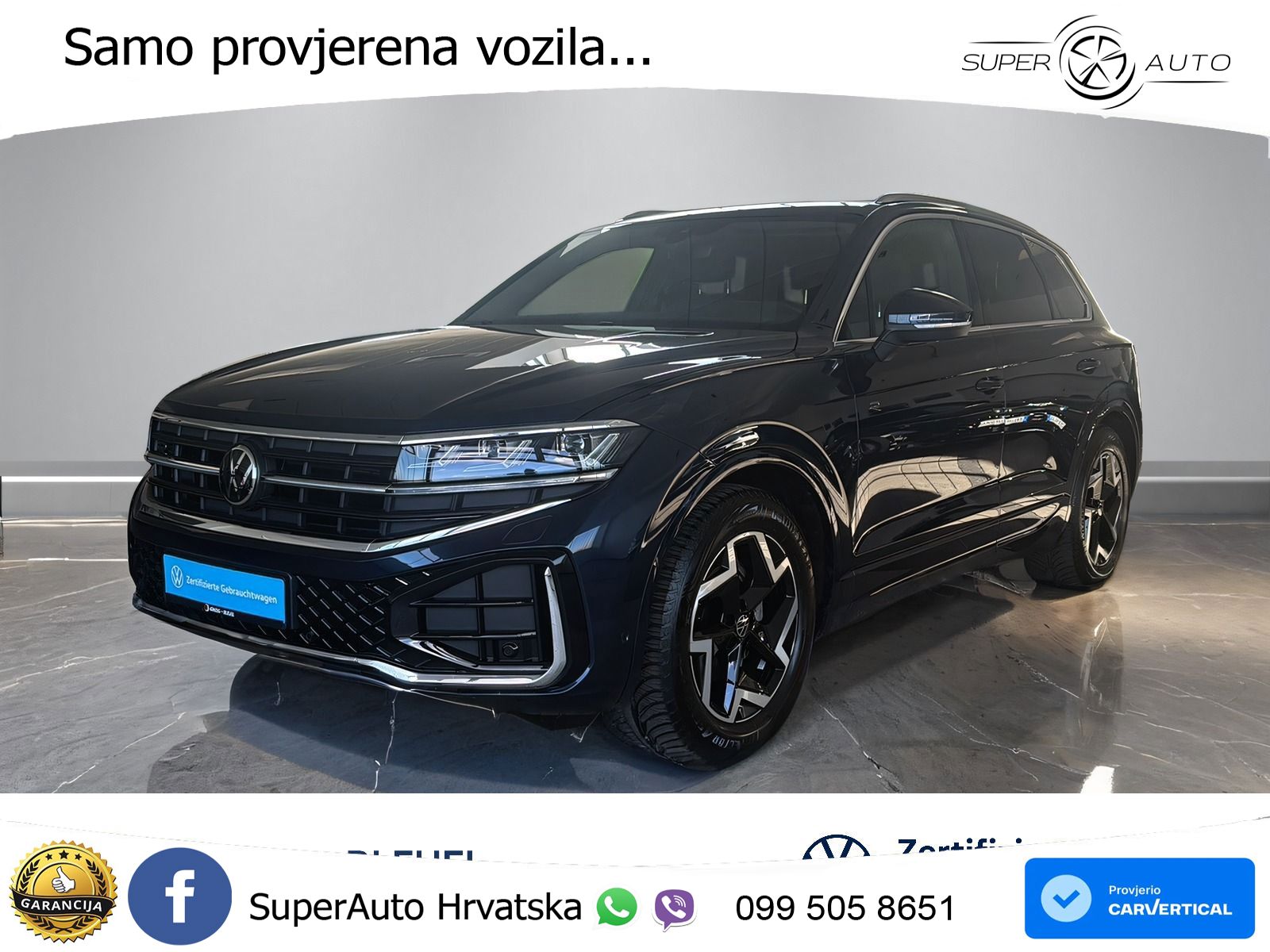 Volkswagen Touareg 3.0 V6 TDI (231 KS) 4MOTION Tiptronic ZRAČNI+ACC+4xGR SJED+KAM