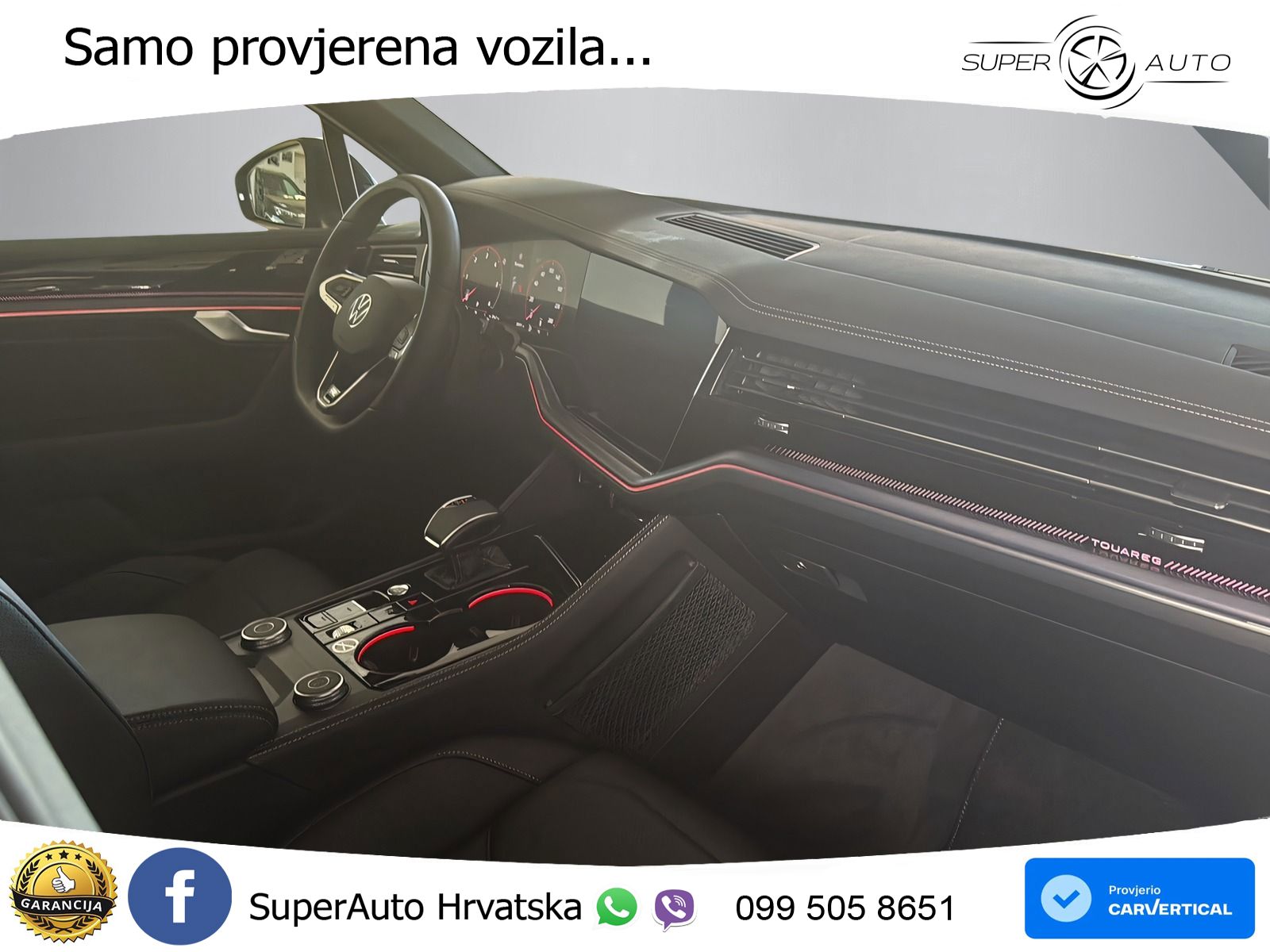 Volkswagen Touareg 3.0 V6 TDI (231 KS) 4MOTION Tiptronic ZRAČNI+ACC+4xGR SJED+KAM