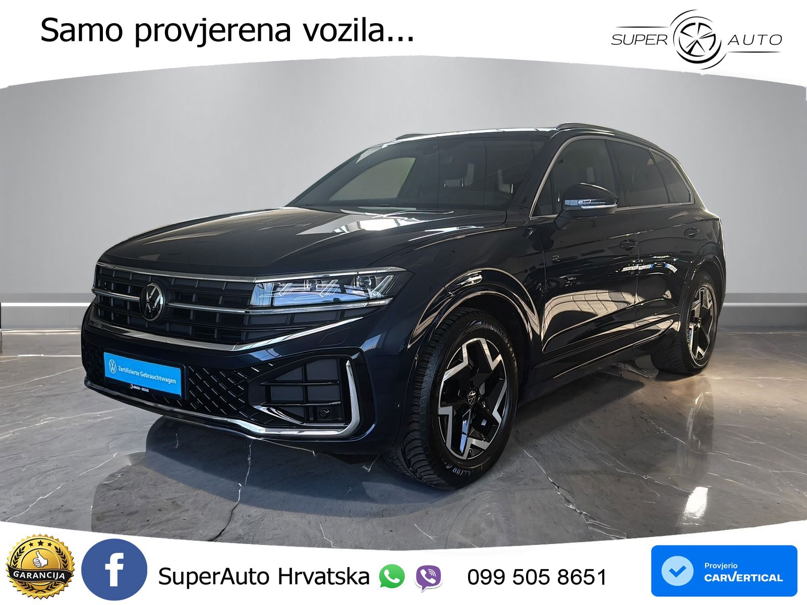 Volkswagen Touareg 3.0 V6 TDI (231 KS) 4MOTION Tiptronic ZRAČNI+ACC+4xGR SJED+KAM