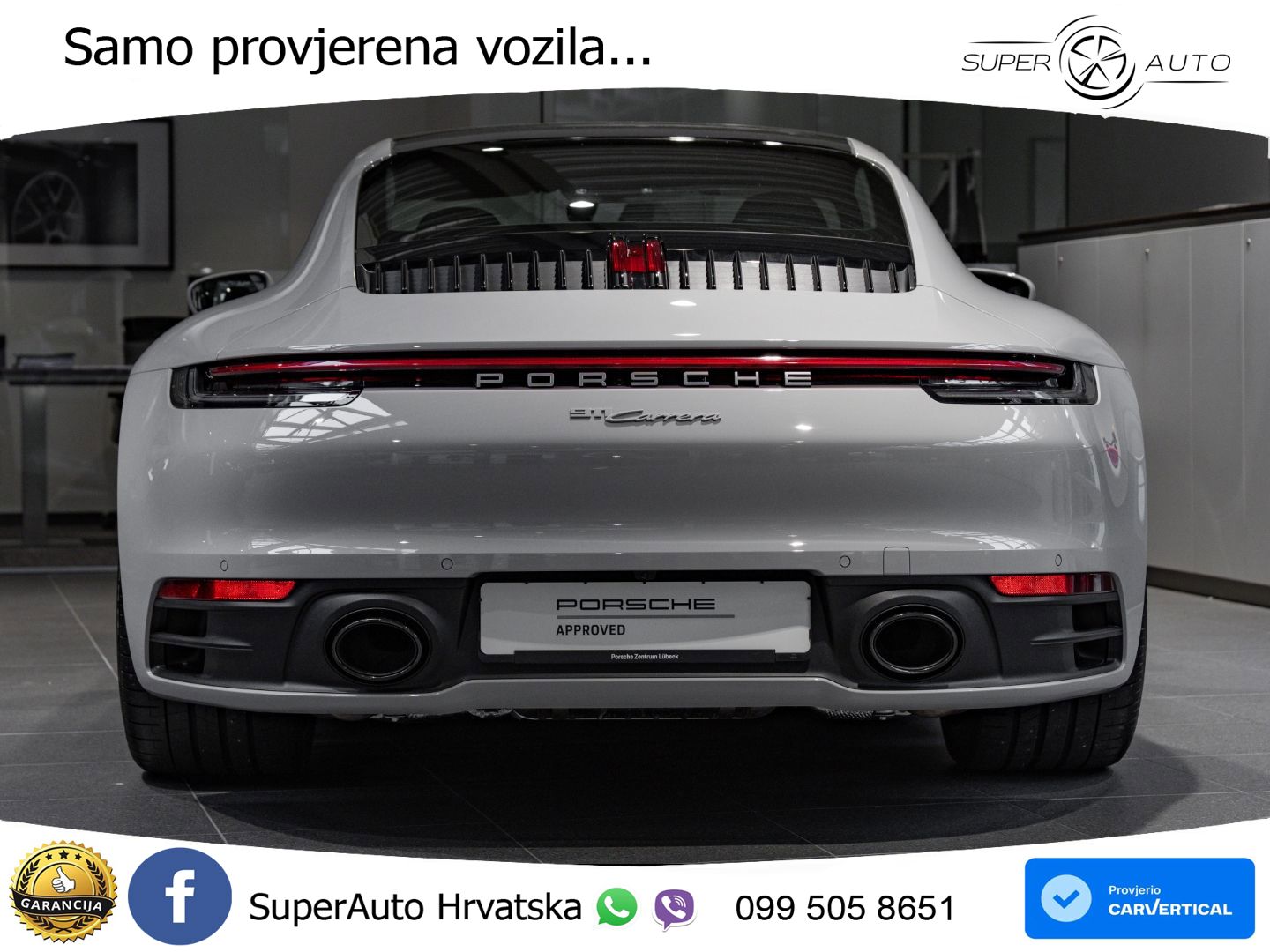 Porsche 911 Carrera 3.0 (385 KS) PDK LED+GR SJED+ACC