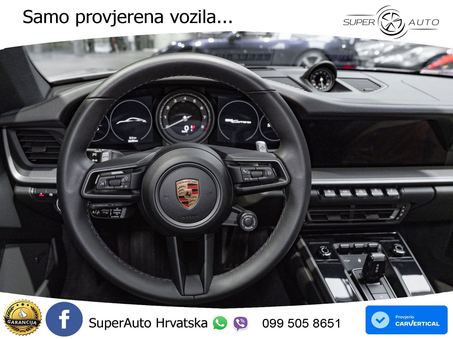 Porsche 911 Carrera 3.0 (385 KS) PDK LED+GR SJED+ACC