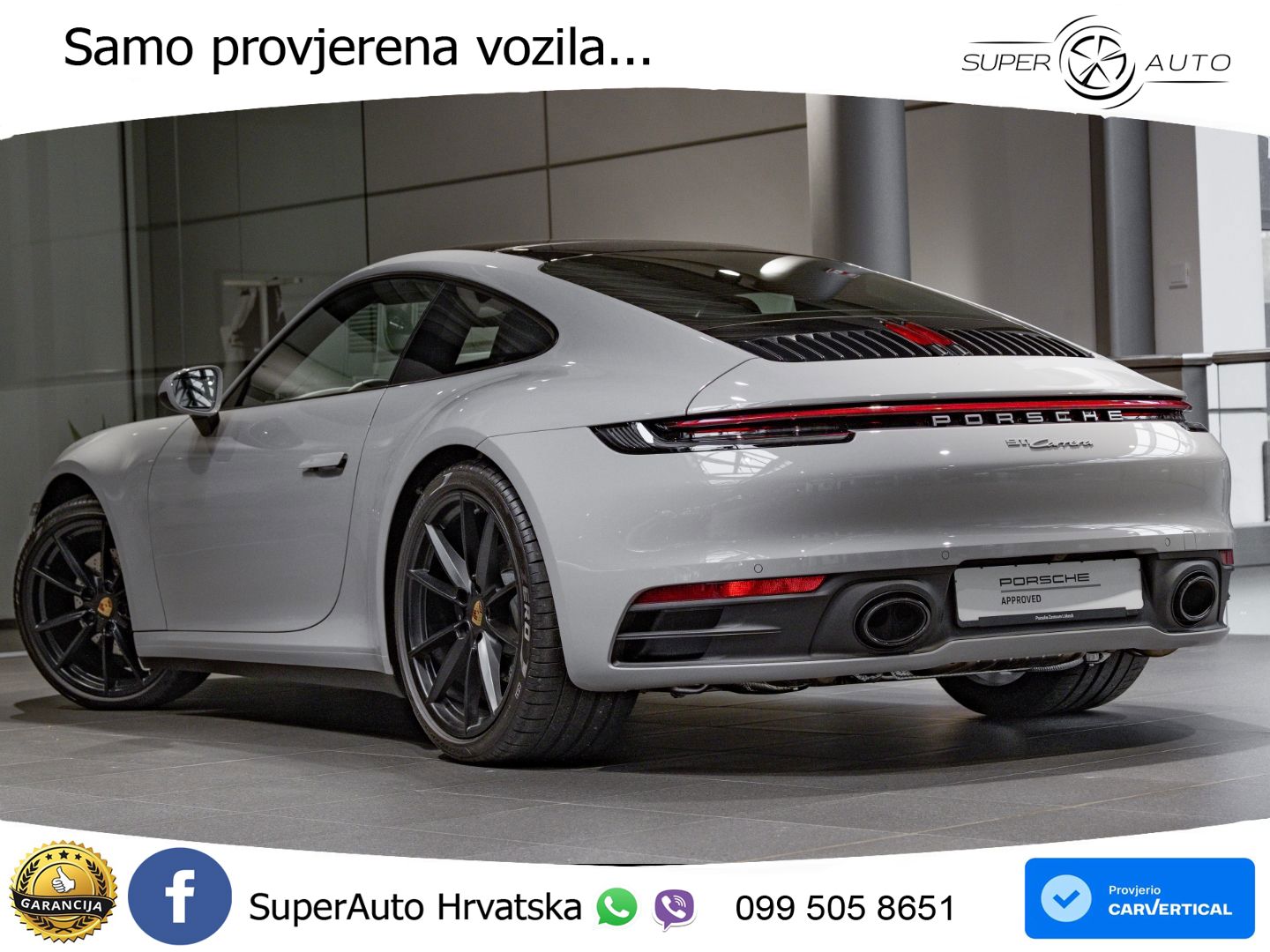 Porsche 911 Carrera 3.0 (385 KS) PDK LED+GR SJED+ACC