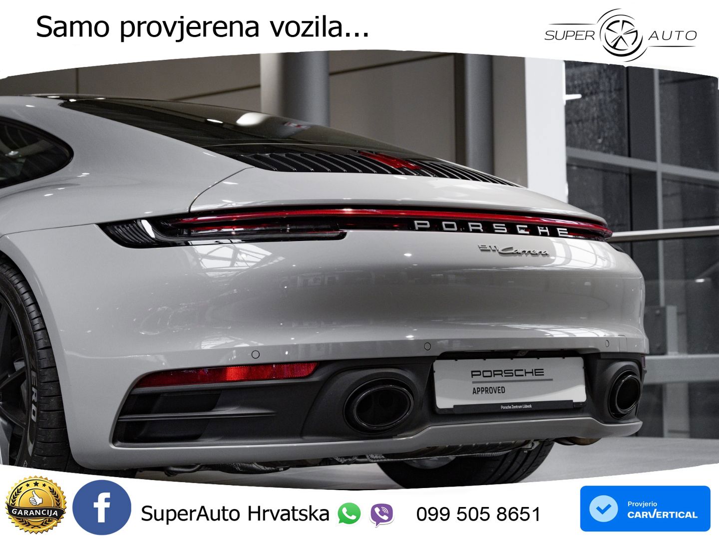 Porsche 911 Carrera 3.0 (385 KS) PDK LED+GR SJED+ACC