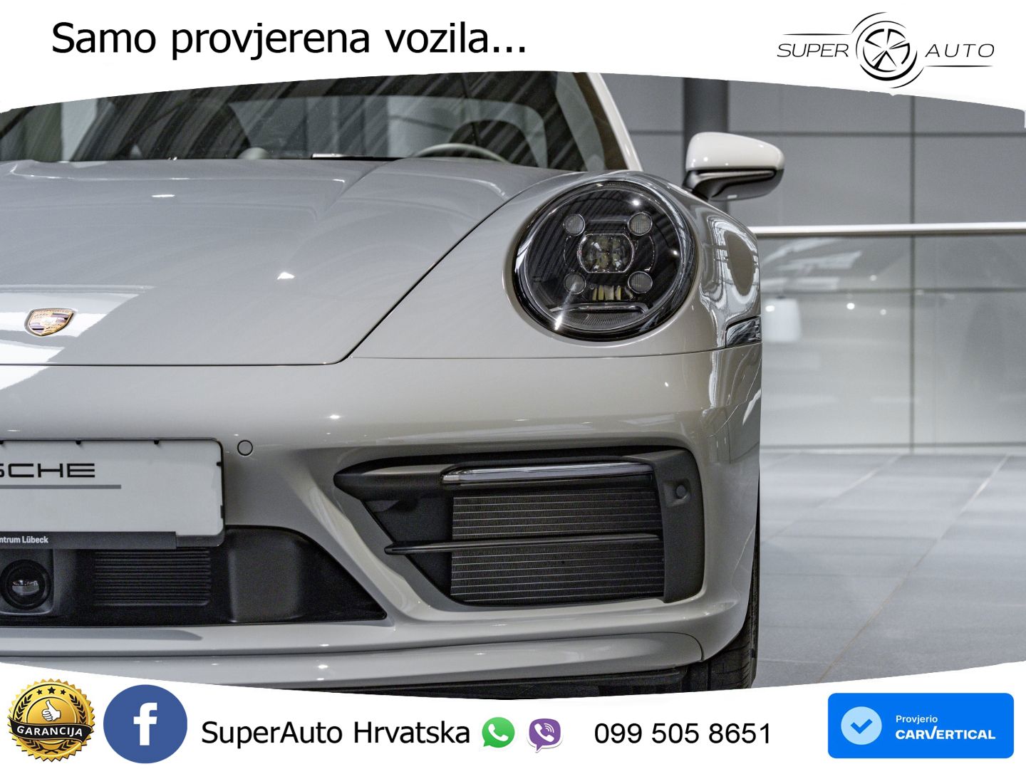 Porsche 911 Carrera 3.0 (385 KS) PDK LED+GR SJED+ACC