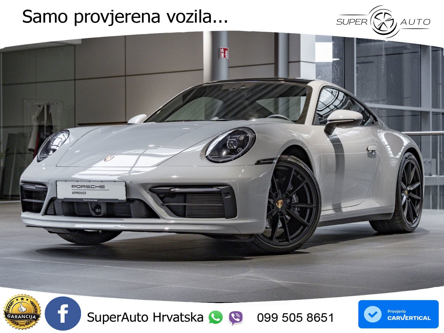 Porsche 911 Carrera 3.0 (385 KS) PDK LED+GR SJED+ACC