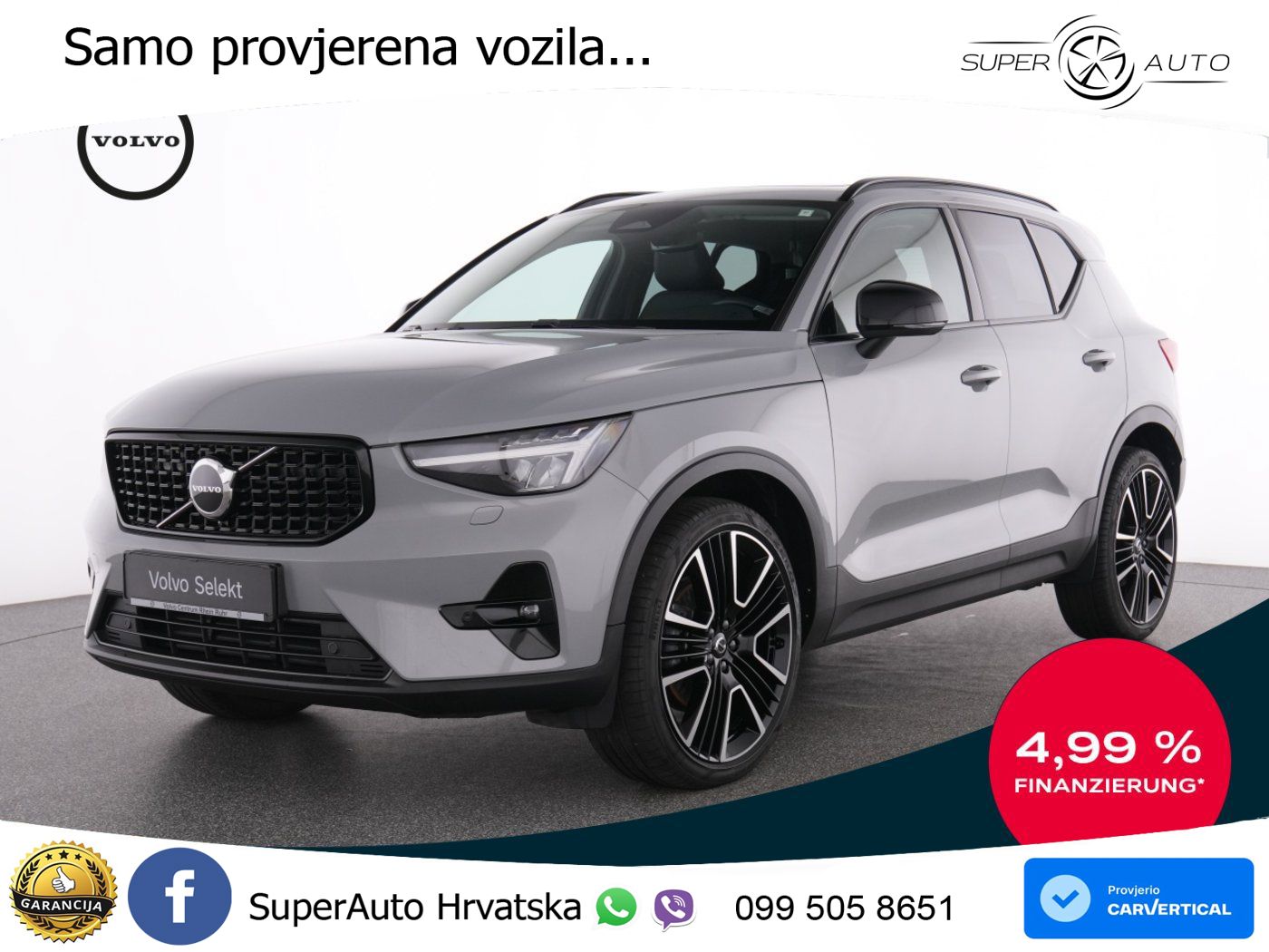 Volvo XC40 2.0 B4 AWD 197 KS Automatic LED+GR SJED+ACC