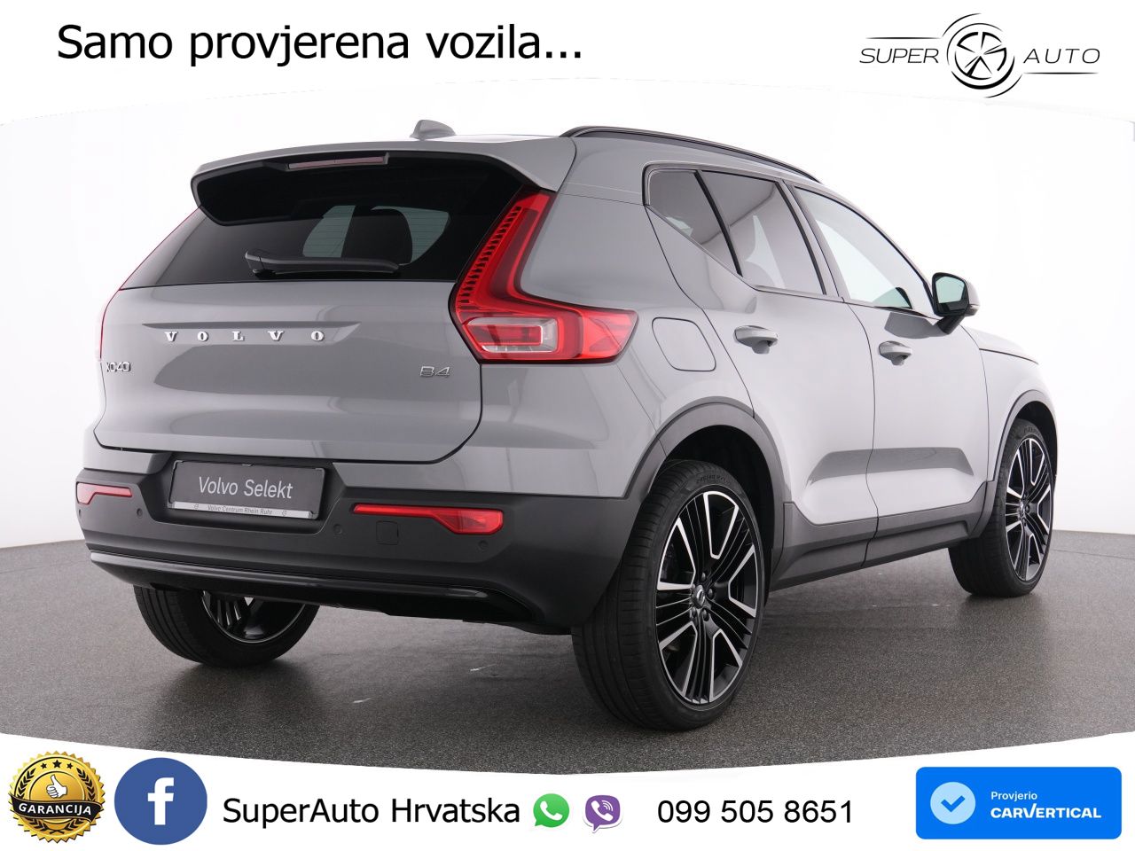 Volvo XC40 2.0 B4 AWD 197 KS Automatic LED+GR SJED+ACC
