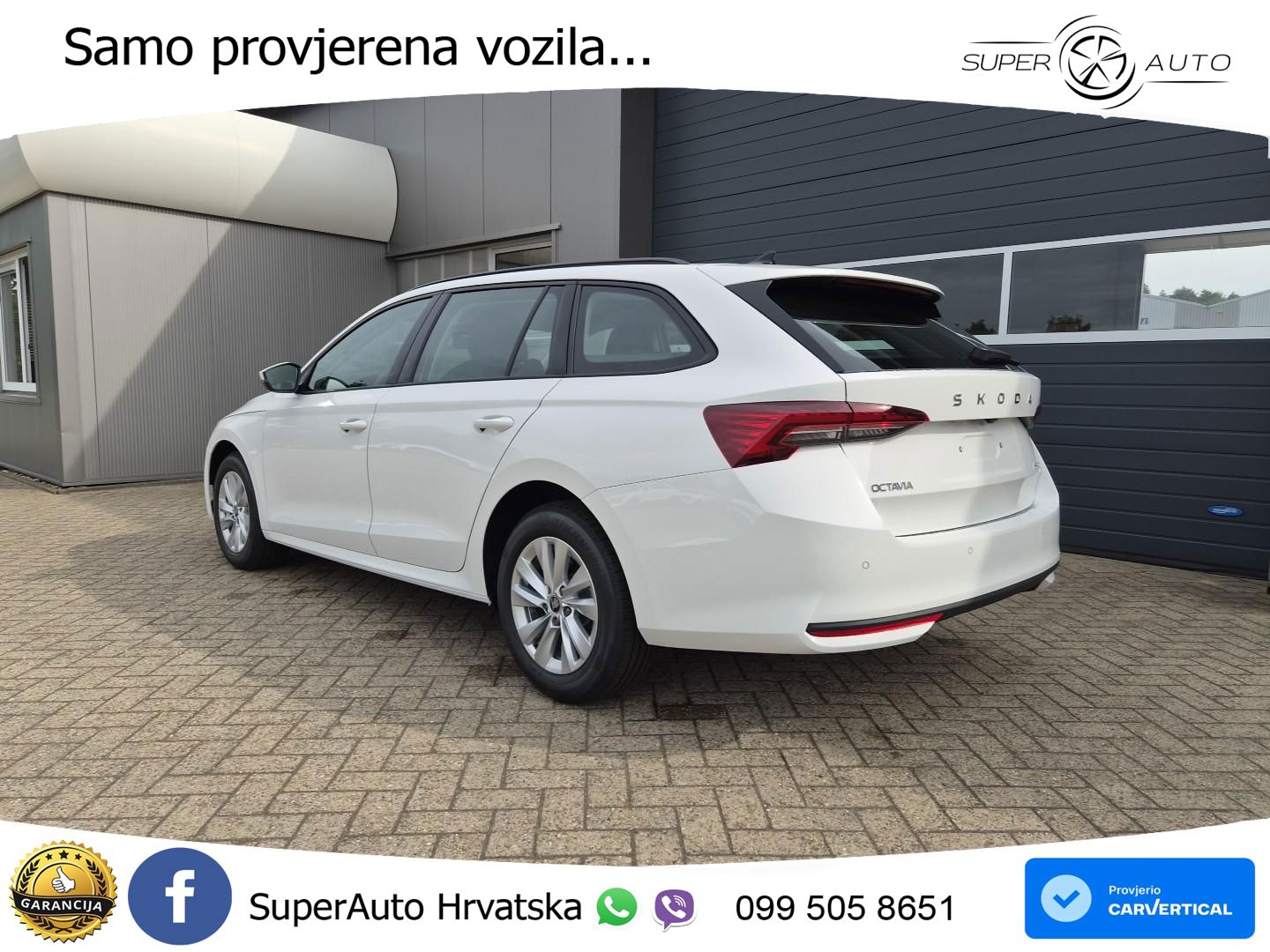 Škoda Octavia Combi 1.5 TSI (150 KS) DSG Selection LED+GR SJED+ACC