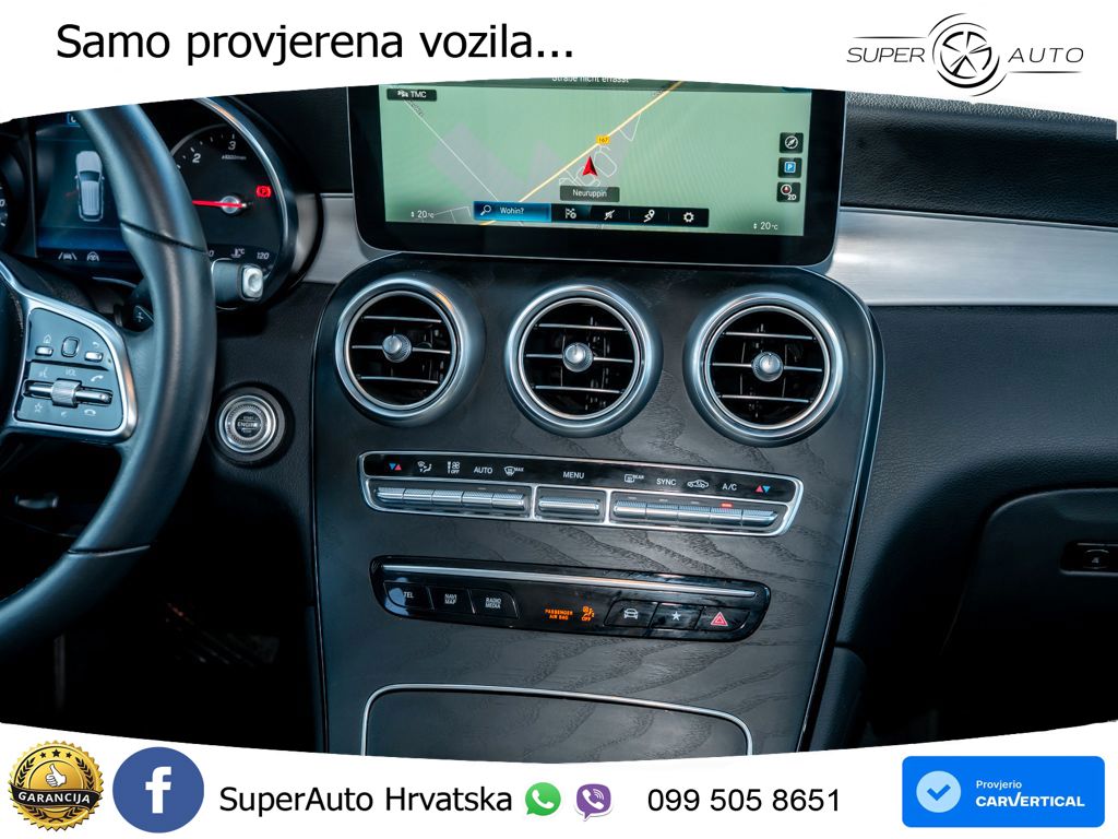 Mercedes GLC 200d (163 KS) 4MATIC G-TRONIC LED+GR SJED+ACC
