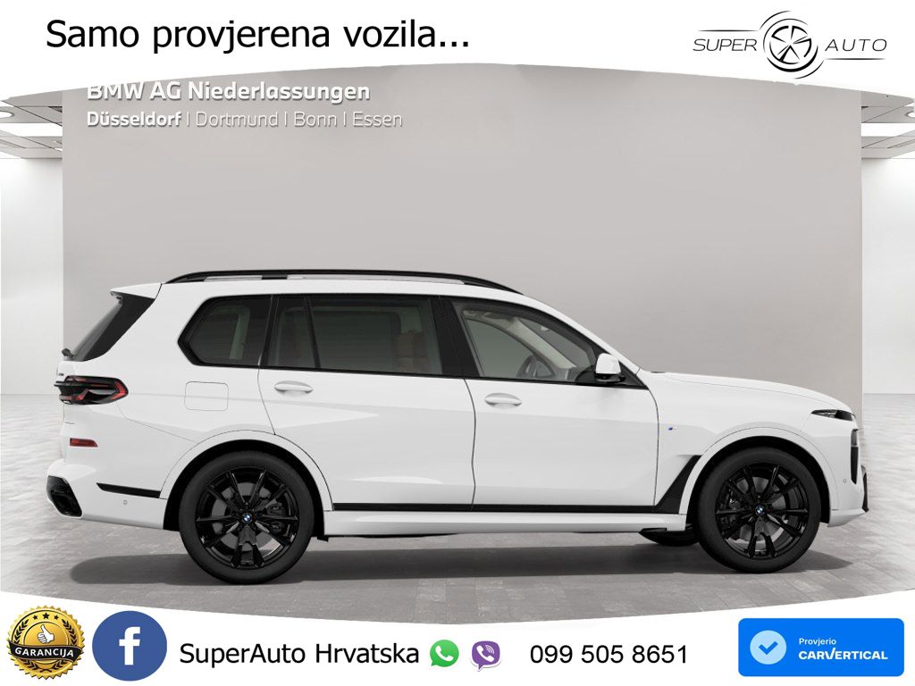 BMW X7 40d (352 KS) xDrive Steptronic M Sport